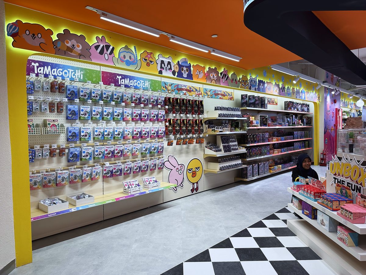 Toy feature wall